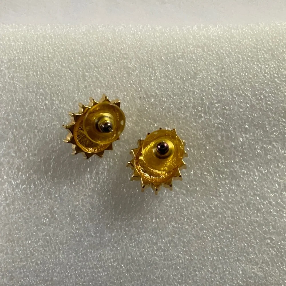 Vintage Pear Shaped Faux Pearl and Crystal Earrings - Picture 7 of 8